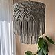 Абажур макраме. Люстры. home_macrame (Лидия Юшкова). Ярмарка Мастеров.  Фото №4