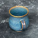Заказать Кружка керамическая "Мистика". Авторская керамика (cups and mugs). Ярмарка Мастеров. . Кружки и чашки Фото №3