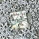 Снежинки из бисера "Снежный вальс" (набор из 8 шт.), Елочные игрушки, Москва,  Фото №1