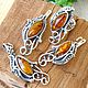 Jewelry Set Baltic Amber 925 Sterling Silver HC0043. Jewelry Sets. Sunny Silver. Online shopping on My Livemaster.  Фото №2