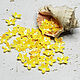 Пайетки 12 мм Желтый цветок  2 г, Пайетки, Соликамск,  Фото №1
