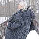  Серая ночь. Пальто. Марина Власенко. Ярмарка Мастеров.  Фото №6