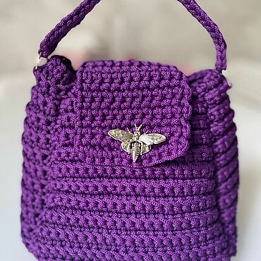 Сумки ручной работы. Ярмарка Мастеров - ручная работа Сумка вязаная. Handmade.