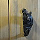 Чугунная ключница вешалка Козел с одним крючком. Фигуры садовые. •AZOV GARDEN• декор из металла. Ярмарка Мастеров.  Фото №4