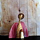 Figurine carved from wood. Guardian angel home. Scarlet wings. Figurine. angelswooden (angelswooden). My Livemaster. Фото №5