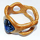 Bracelet wood sodalite 'Island' (canadian oak), Bead bracelet, Domodedovo,  Фото №1