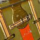 Винтаж: Жестяная коробочка в виде сундука, Россия, до 1917 года. Шкатулки винтажные. Theoldstock. Ярмарка Мастеров.  Фото №4