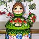 Sugar bowl wooden ' nesting Dolls ', Dolls1, Petrozavodsk,  Фото №1