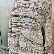 Одежда handmade. Livemaster - original item Belette Sweater. Handmade.