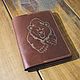 Passport cover with the engraving 'Bear'. Passport cover. G.L.A.D.. My Livemaster. Фото №4