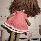 Order Doll ' Masha ' knitted. magazin Elenamaster. Livemaster. . Amigurumi dolls and toys Фото №3
