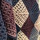 Knitted shawl 'Burgundy'. Shawls. YULYA BLACKBERRY. Online shopping on My Livemaster.  Фото №2