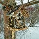 Birdhouse Forest Heat. Bird feeders. Masterskaya Leshego. My Livemaster. Фото №6