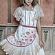 Нарядное платье для девочки. Платье. Flora.dress. Интернет-магазин Ярмарка Мастеров.  Фото №2