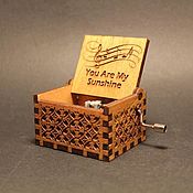 Подарки к праздникам handmade. Livemaster - original item You Are My Sunshine music box with Jamie Davis melody. Handmade.