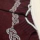 Заказать Мужской свитер с орнаментом. Ольга (olga-knitted-clothes). Ярмарка Мастеров. . Свитеры мужские Фото №3