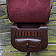 Hunting bag made of Buttero Alkantara leather, bag mod. VD. Gifts for hunters and fishers. Labour. My Livemaster. Фото №5