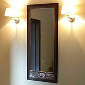 Для дома и интерьера handmade. Livemaster - original item Mirror: Moriss ornament. Handmade.