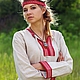 Костюм славянский "Мира". Costume Slavic "Peace.". Одежда женская. Бохиня. Любовь Фартушная.. Ярмарка Мастеров.  Фото №4