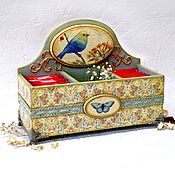 Для дома и интерьера handmade. Livemaster - original item Box stand for tea bags 