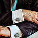 Cufflinks for men Rafael. Men's cufflinks. Cuff Links. LADY LIZA for Men. Online shopping on My Livemaster.  Фото №2