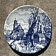 Винтаж: Тарелка настенная винтажная: Delft лот 2 шт. Тарелки винтажные. Антиквариат & Винтаж. Ярмарка Мастеров.  Фото №4