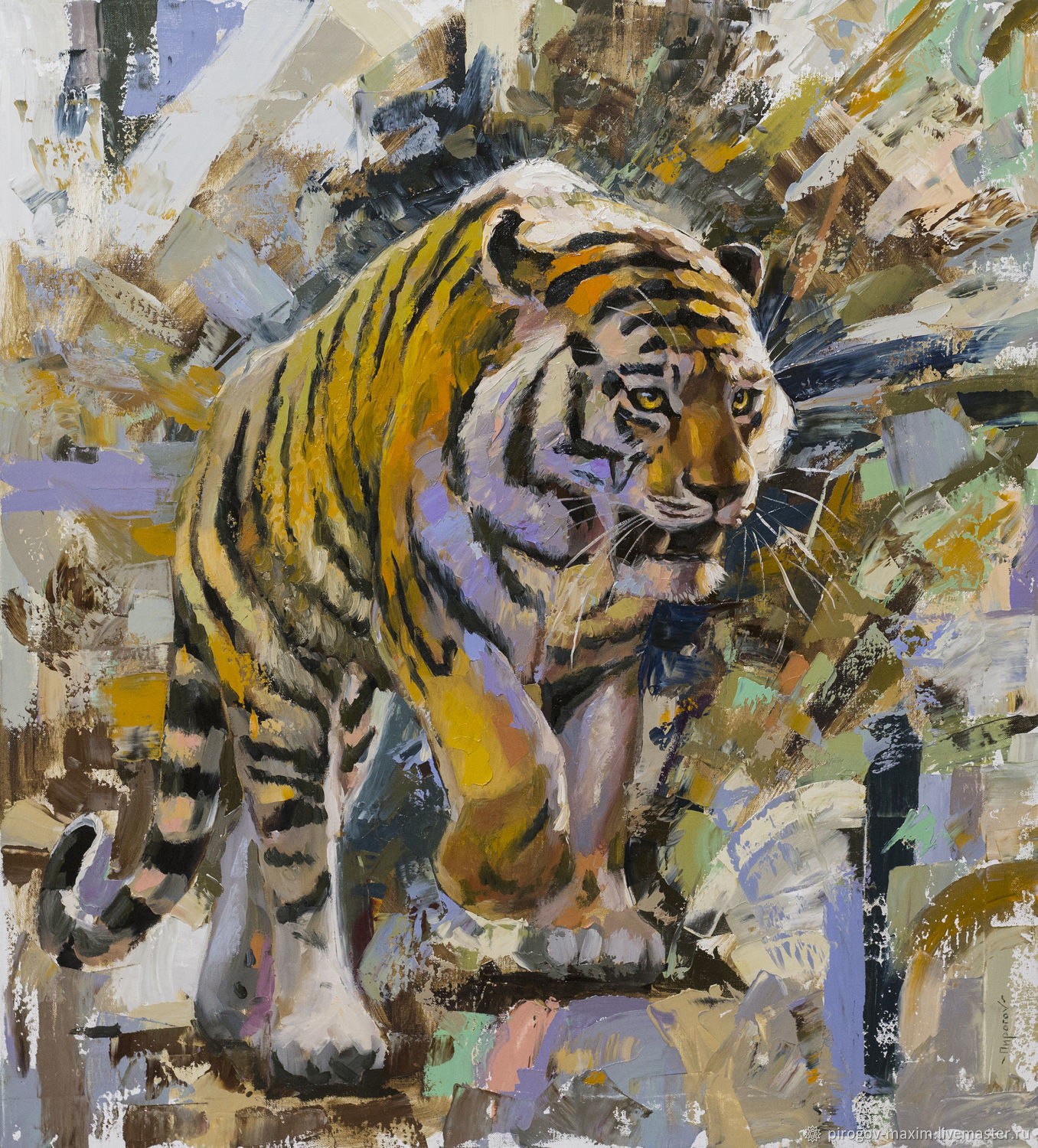 Картина амурскава тигра