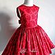 Платье "Red Star". Платье. Little___dress. Интернет-магазин Ярмарка Мастеров.  Фото №2