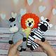 Ослик вязаная мягкая игрушка. Мягкие игрушки. Таюткины игрушки (Tayutka toys). Ярмарка Мастеров.  Фото №4