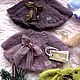 Пушистые платья для кукол ростом 20-25 см. Одежда для кукол. TashaDollOutfits. Ярмарка Мастеров.  Фото №4