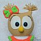 Dolly owl-toy, crochet. Stuffed Toys. Zzabava. Online shopping on My Livemaster.  Фото №2