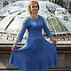INSTRUCTIONS-how to knit openwork dress Lera (master class), Knitting patterns, Moscow,  Фото №1