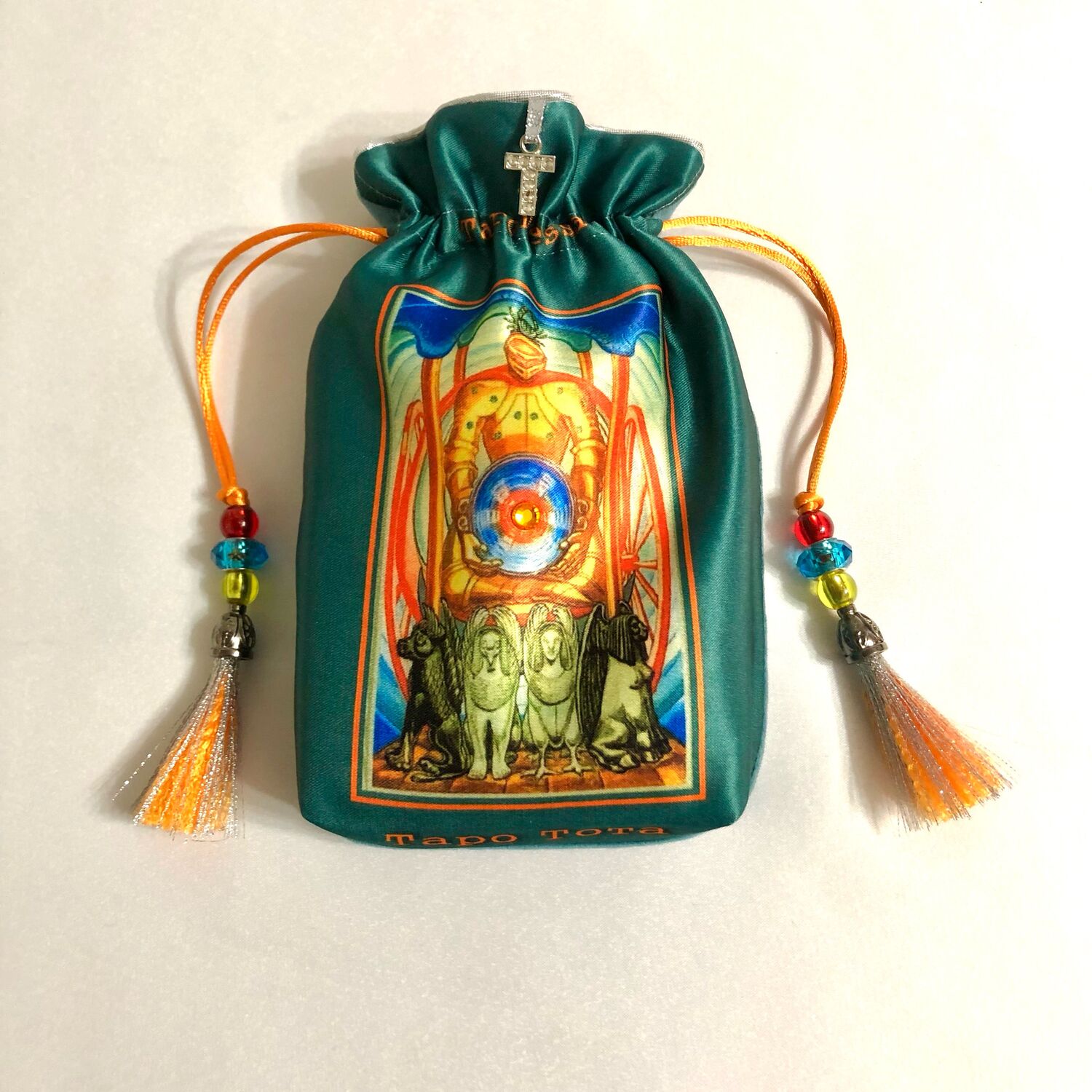 Bag for Tarot 'Tota' emerald, Baggie, Noginsk,  Фото №1