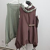 Одежда handmade. Livemaster - original item No. 214 Linen sundress boho. Handmade.