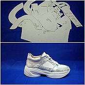 Материалы для творчества handmade. Livemaster - original item Shoe patterns L - 52 WOMEN`s SNEAKERS. Handmade.