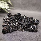 Фен-шуй и эзотерика ручной работы. Ярмарка Мастеров - ручная работа Druse Crystals Natural Stone Morion Black Quartz. Handmade.