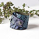 Leather bracelet, collection of herbs. Cuff bracelet. Two Starlings. My Livemaster. Фото №5