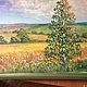 Order Oil painting 'Evening the field'. Fine Art for Joy. Livemaster. . Pictures Фото №3