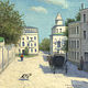 Buy finished painting Lyalin square Moscow, Pictures, Moscow,  Фото №1