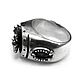 Кольцо из серебра "Just Love" AZR-034. Кольца. Blacksilver. Ярмарка Мастеров.  Фото №4