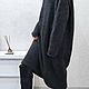 Платье Свитер Свиит Графитовое. Платья. SHEVTSOVA design | Одежда Говорит. Интернет-магазин Ярмарка Мастеров.  Фото №2