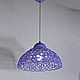 Lamp Purple ball. Ceiling and pendant lights. Elena Zaychenko - Lenzay Ceramics. My Livemaster. Фото №4