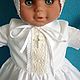 Vestido de bautizo para niña 'Mariana'. Baptismal shirts. Happy White. Ярмарка Мастеров.  Фото №4