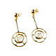 Earrings with moonstone, long earrings with adulyar, earrings gift, Earrings, Moscow,  Фото №1