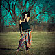 Long Skirt «Holographic». Skirts. mongolia. Online shopping on My Livemaster.  Фото №2