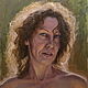 Female portrait oil, Pictures, Gelendzhik,  Фото №1