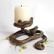 Для дома и интерьера handmade. Livemaster - original item Forged candle holder 