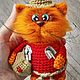Домовой денежный. Амигуруми куклы и игрушки. Мастерская котов. Интернет-магазин Ярмарка Мастеров.  Фото №2