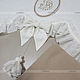 Curtains with linen lambrequin and monogram. Curtains1. Linenburg. Online shopping on My Livemaster.  Фото №2