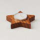 Набор подсвечников. Статуэтки. Treetoria Joiners Shop. Ярмарка Мастеров.  Фото №4